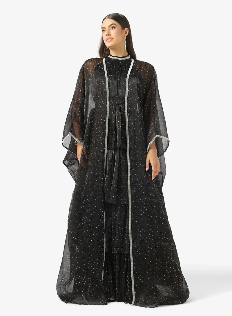 جولدن ابل Sequin Detailed Maxi Dress