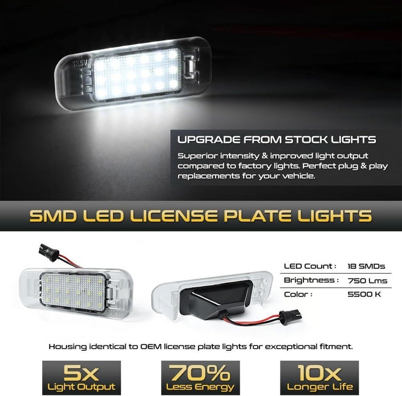 Vuzmode LED License Plate Light for Kia Rio - Image 3