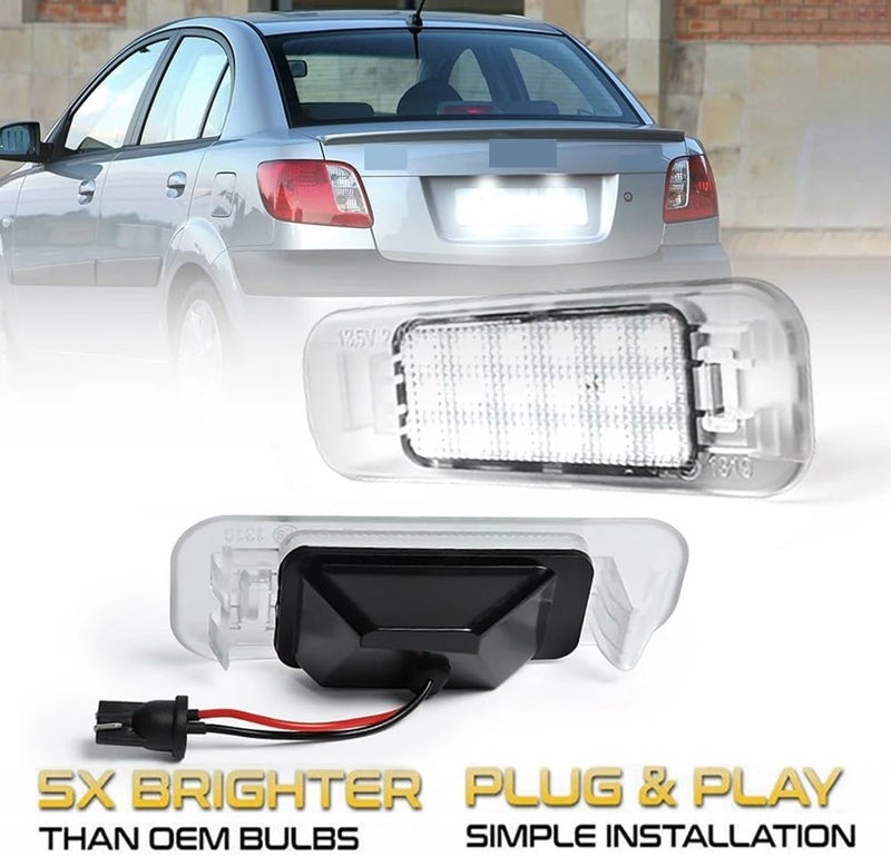 Vuzmode LED License Plate Light for Kia Rio - Image 2