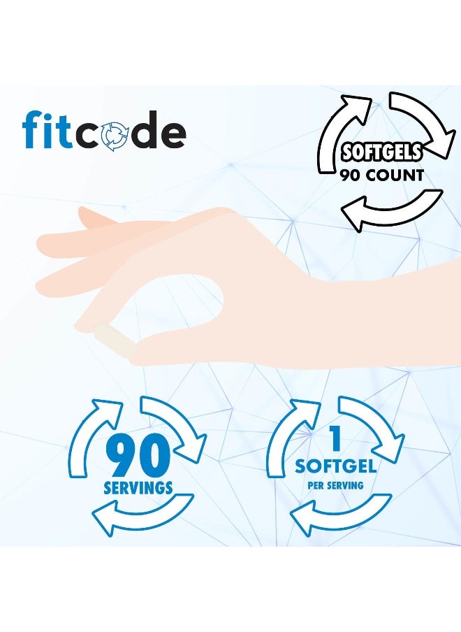 fitcode fitcode, CLA1000, 1,000 mg, 90 Softgels  - Image 4