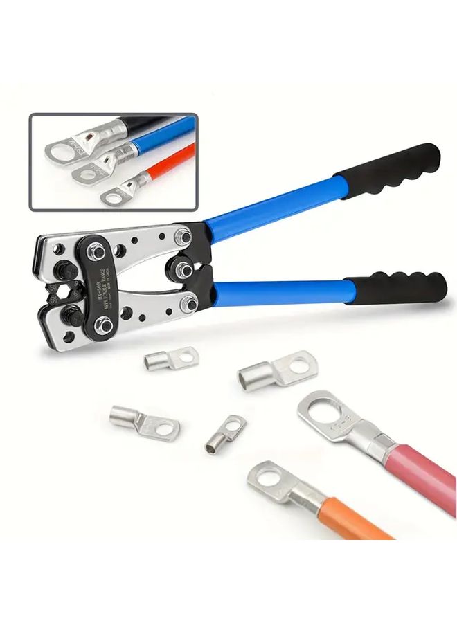 أداة تجعيد كابل البطارية HX-50B لمقاسات 6-50 مم²، مناسب للأسلاك الثقيلة من AWG 10-1/0. - Image 4