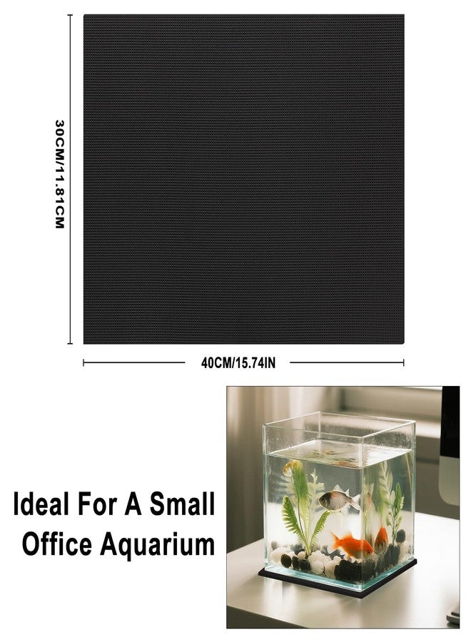 Aquarium Leveling Foam Mat, 6mm Fish Tank Mat for Under Tank, 15.75X11.81inch Waterproof Compressible Neoprene Mat for Turtle Fish Tank - Image 2