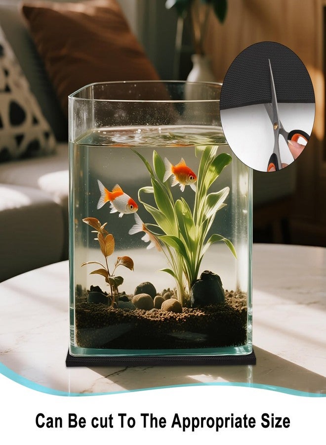 Aquarium Leveling Foam Mat, 6mm Fish Tank Mat for Under Tank, 15.75X11.81inch Waterproof Compressible Neoprene Mat for Turtle Fish Tank - Image 4