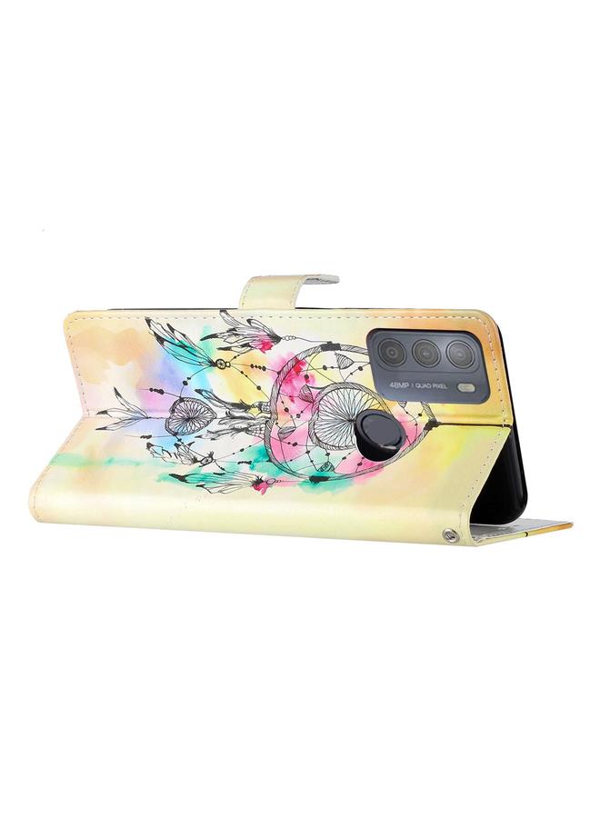 S-TOP Case For Motorola Moto G50 Colored Drawing Leather Phone Case - Image 3