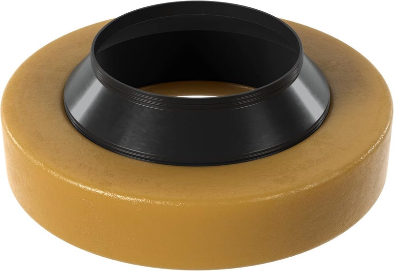 PROFLO PFWRWHXW Extra Thick Petroleum Wax Ring with Flanged Horn - for Toilet Installations - N/A - Image 1