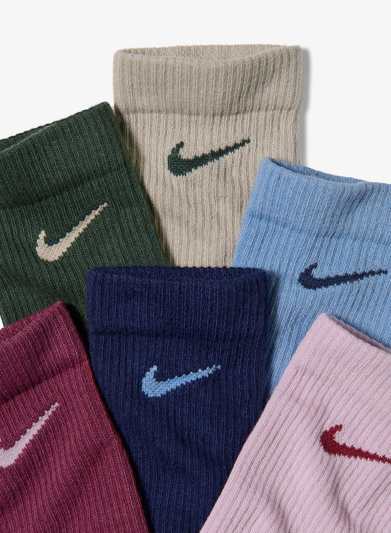 Nike 6-Pack Everyday Elevated Crew Socks - Image 2