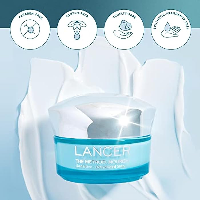 Lancer Skincare The Method: Nourish Women’s Anti-Aging Moisturizer with Hyaluronic Acid, Daily Face Moisturizer, Sensitive or Dehydrated Skin - Image 5