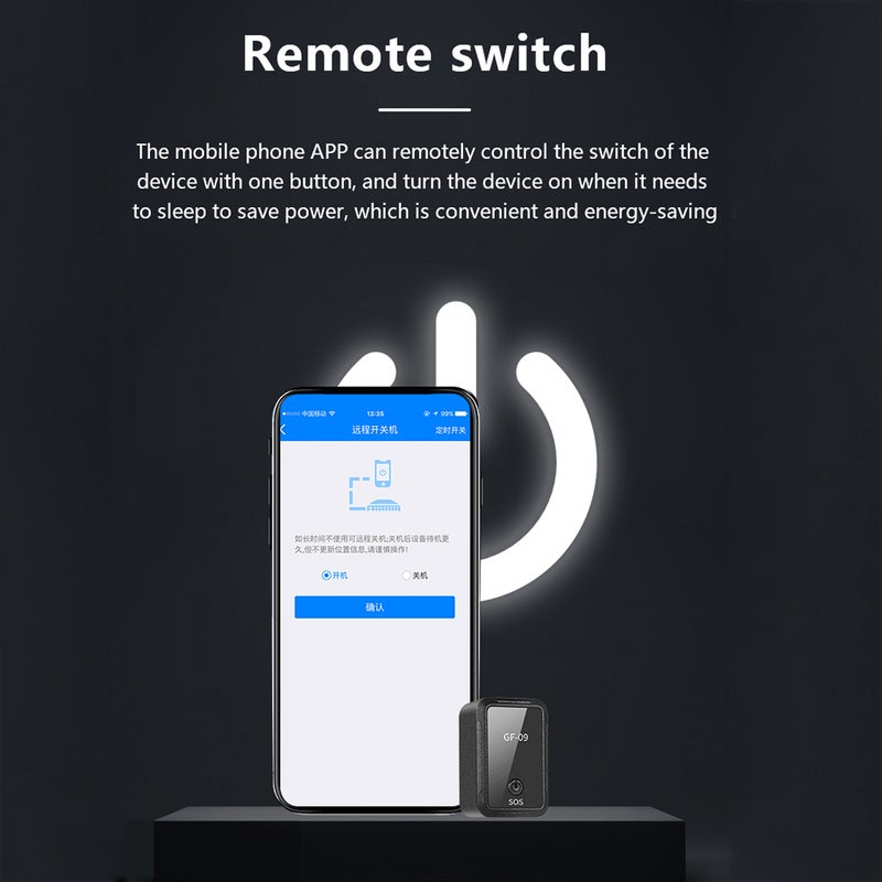 GF09 Precise GPS Tracker for Vehicle Mini Anti-theft Strong Magnetic Car Locator 2G GSM Real-Time Tracking Device Multiple Positioning SOS Help for Kids Pets Elderly - Image 3