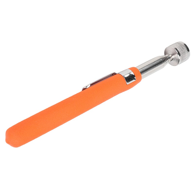Magnetic Pickup Tool: 3-Section Aluminum Alloy Telescopic Shaft, Non-Slip Rubber Grip, LED Light for Dark Areas - Retractable Pickup Stick for Workshop Cleanup, Home Repair - Image 3