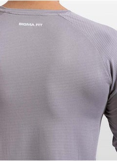 SIGMA FIT Sigma Fit GRAY BASIC LONG SLEEVE - XL ,Color: GRAY  - Image 4