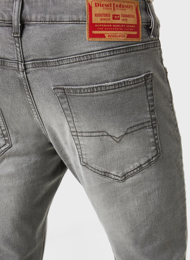 DIESEL Light Wash Slim Fit Jeans