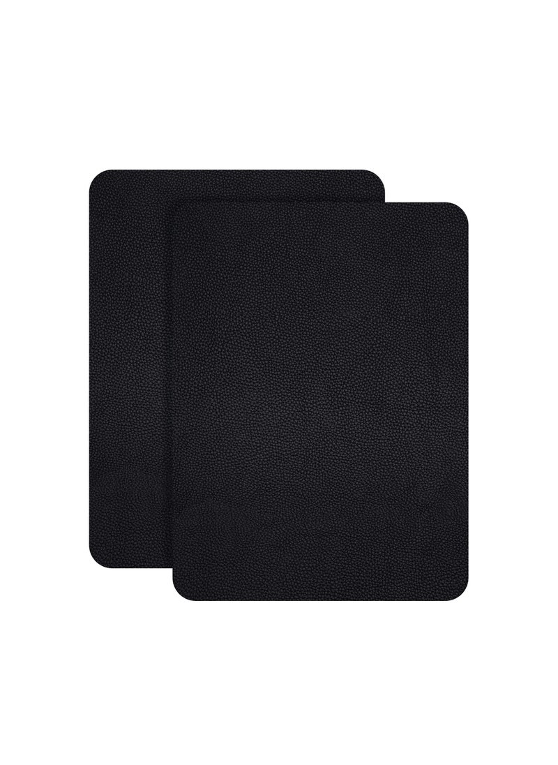 JDLUGH JDLUGH Sofa Leather Repair Patch Tape 82x11 Inch2PCS Self Adhesive Couch Car Seat Office Chair Leather Furniture Vinyl Repair Patch Kit for Furniture Black20 