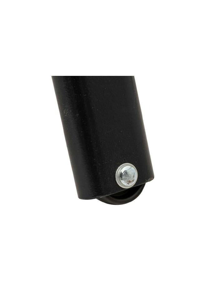 لوفت حامل شماعات الملابس، L121XP56.5XH167CMS، أسود، مكواة مع رف - 193462 - Image 4