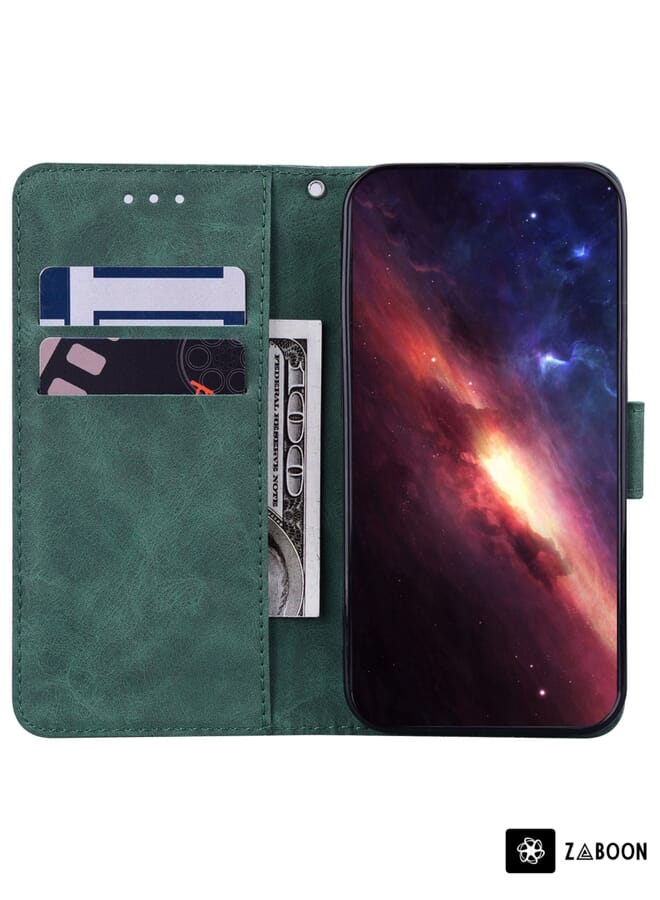 Zaboon Protective Case For Infinix Hot 20 5G Geometric Embossed Leather - Image 4