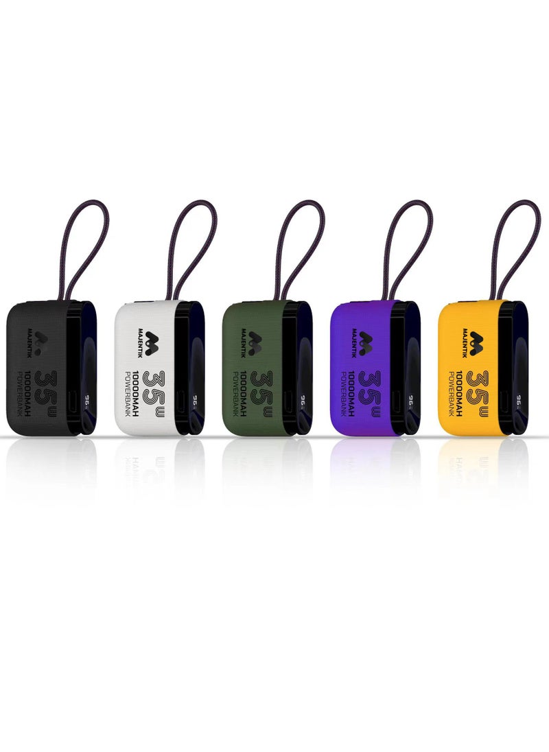 majentik Majentik Power Bank MJ-13 10000 MAh white  - Image 2