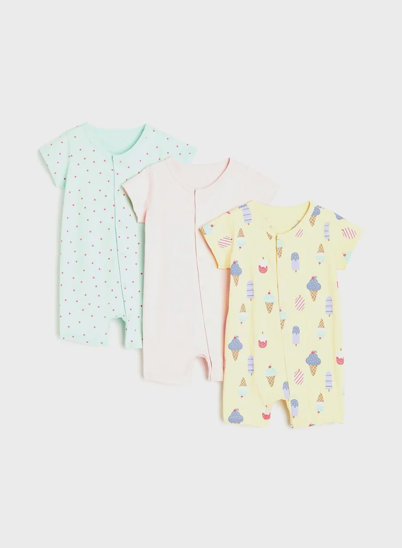 اتش اند ام Infant 3 Pack Assorted Onesies