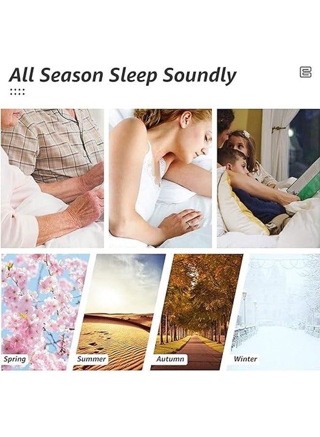 كيكي مفارش سرير فاخرة مجموعة لحاف شتوية مريحة ونمط متين - Image 3