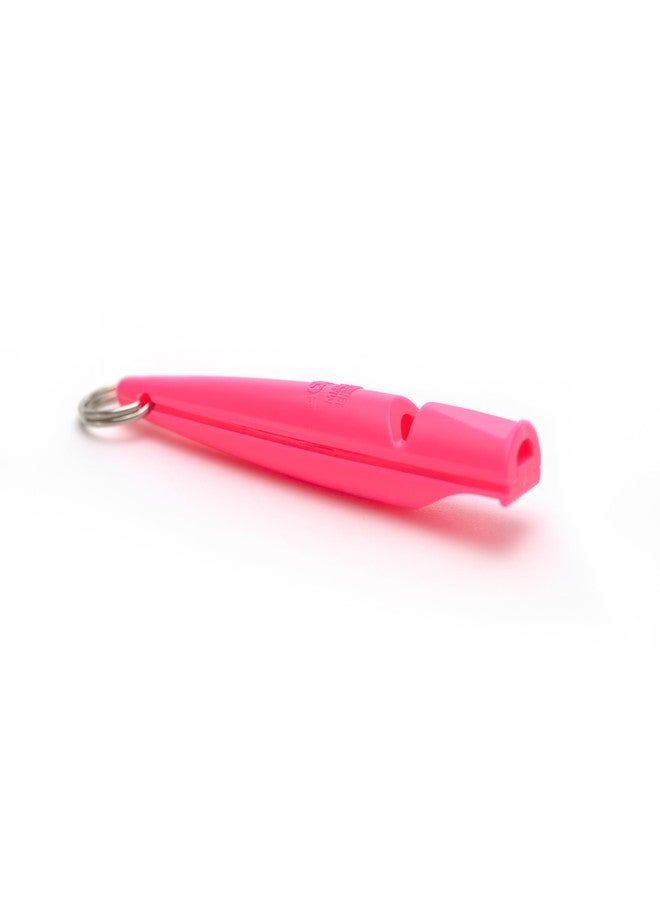 ACME Genuine 210.5 Dog Whistle. High Pitch. Single Note. Good Sound Quality. Weather-Proof. Pealess. Made in The UK (Day Glow Pink) - Image 1