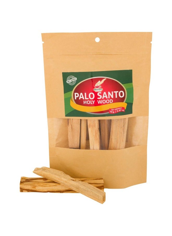 Hanan Peruvian Secrets Hanan Palo Santo (Holy Wood) Incense 70G (2.5Oz) - 'Bursera Graveolens' Artisan-Cut Incense Stick Sahumerio From Peru  - Image 1