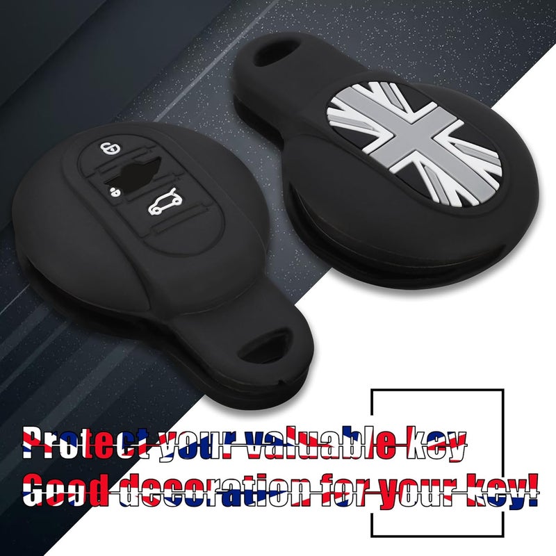 TOMALL Silicone Key Fob Cover for Mini Cooper - Image 5