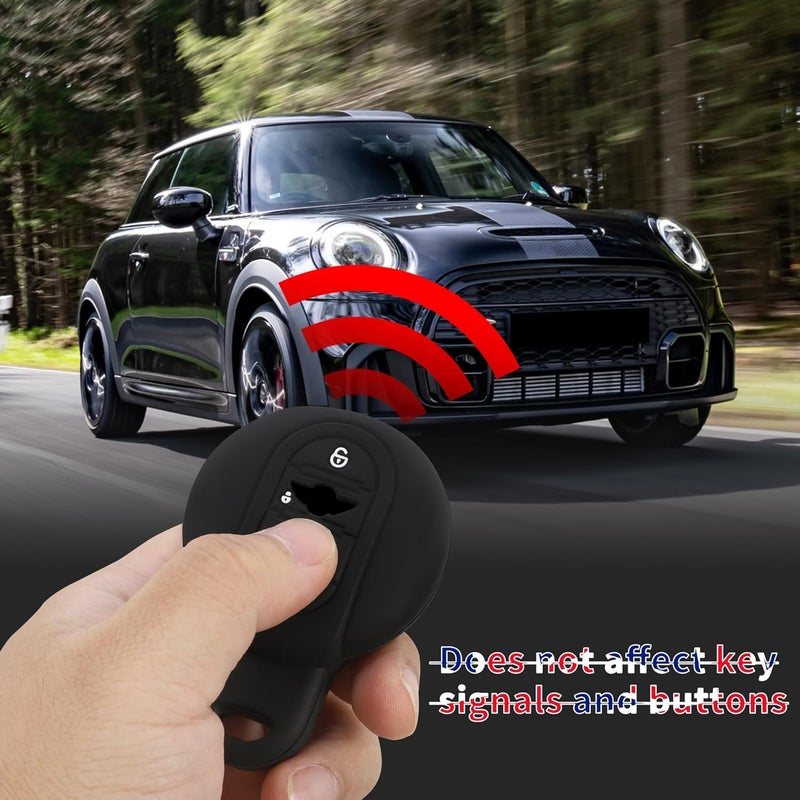 TOMALL Silicone Key Fob Cover for Mini Cooper - Image 4