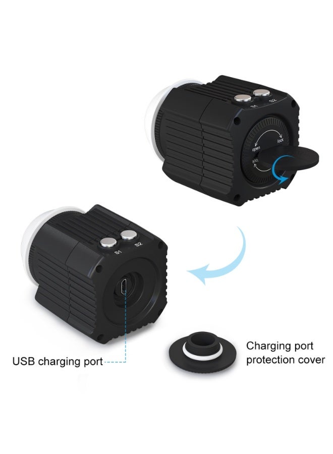 PULUZ 60m Underwater LED Photography Fill Light 7.4V/1100mAh Diving Light for GoPro Hero11 Black / HERO10 Black / HERO9 Black /HERO8 / HERO7 /6 /5 /5 Session /4 Session /4 /3+ /3 /2 /1, Insta360 ONE R, DJI Osmo Action and Other Action Cameras - Image 3