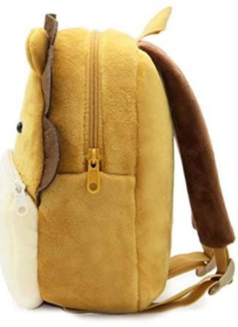 Kid Backpack, Toddler Backpack for Girls for Girls Boys, Cute Preschool Backpack, Cute Toddler Backpack Toddler Bag Plush Animal Cartoon Mini Travel Bag for Baby Girl Boy 2-6 Years(Lion) - Image 3