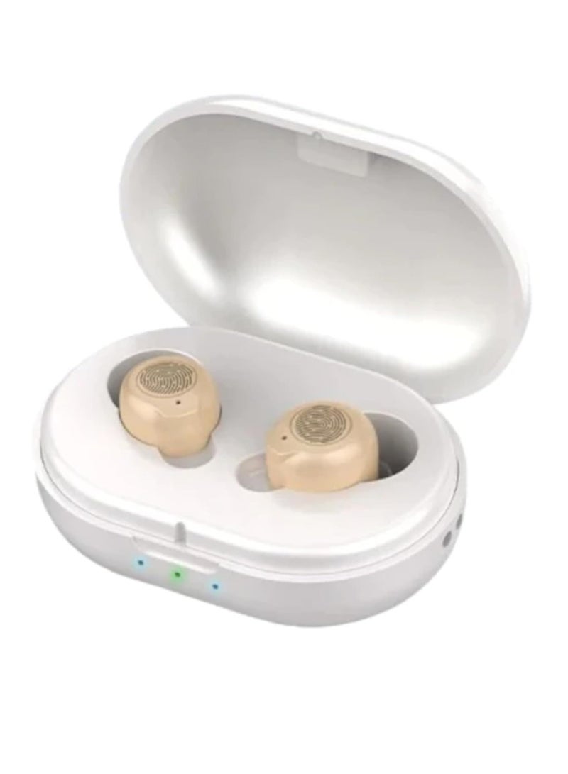 general Rechargeable in-ear hearing aids for the elderly deaf Wireless invisible sound amplifier Hearing aid - Image 1