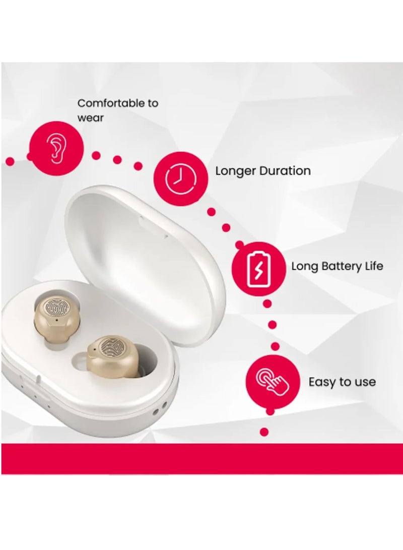 general Rechargeable in-ear hearing aids for the elderly deaf Wireless invisible sound amplifier Hearing aid - Image 5