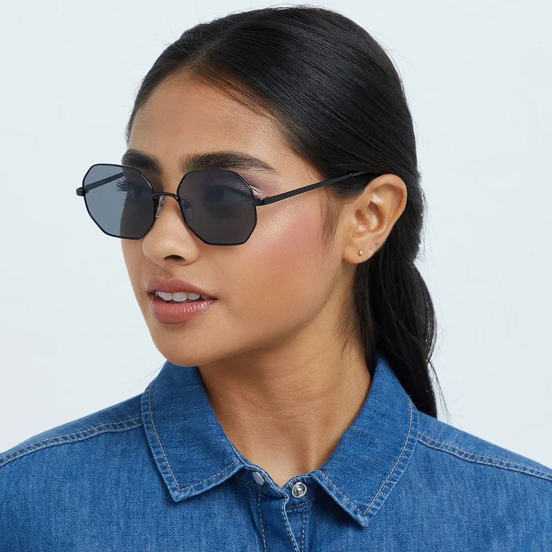 Blackout BlackOut FAMOUS By Eyewa - Unisex Sunglasses -  Geometric Sunglasses