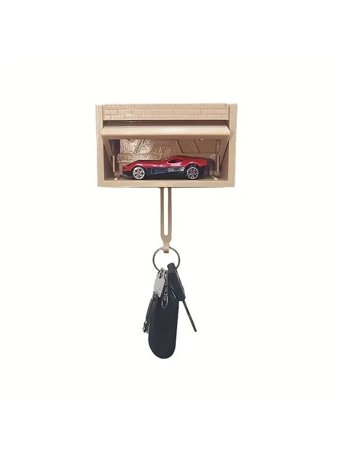 خطاف مفتاح كاكي مع وظيفة فتح الباب التلقائي منظف الحائط المثبت يشمل 2 نموذج عشوائي للسيارة - Image 3