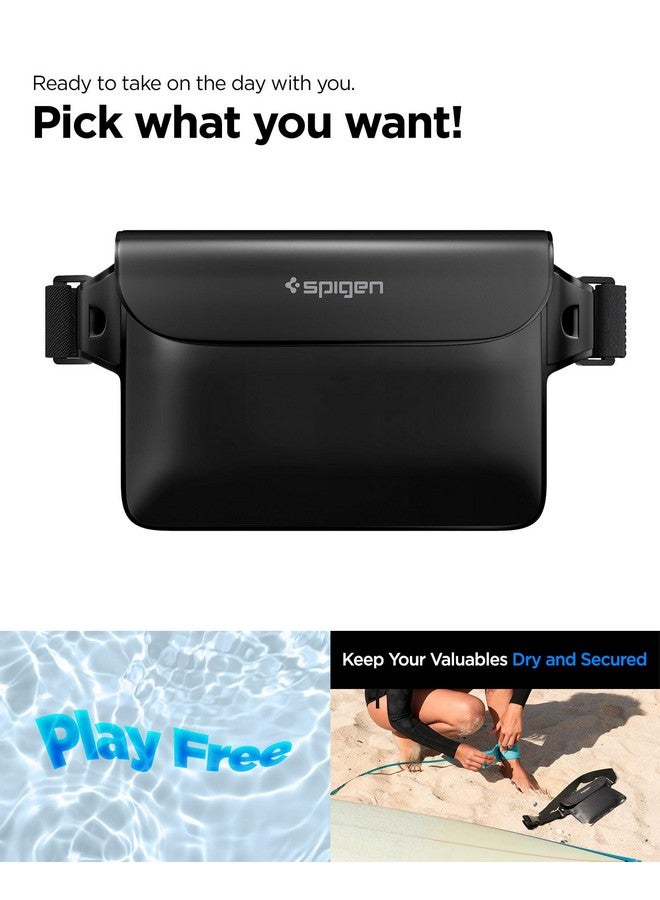Spigen حقيبة مائية للهواتف المحمولة من سبجن (A620) لأجهزة آيفون، سامسونج جالاكسي، جوجل بيكسل وجميع الهواتف الذكية الأخرى حتى 8.7 بوصة، حقيبة مائية للهواتف المحمولة (معتمدة IPX8، عبوة من 1) - أسود - Image 4