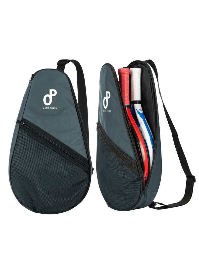 Zero Padel Racket Bag - Sling Backpack with Insulated Compartment and Mesh Pocket - Image 1