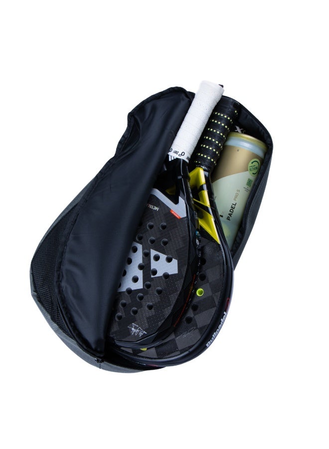 Zero Padel Racket Bag - Sling Backpack with Insulated Compartment and Mesh Pocket - Image 2