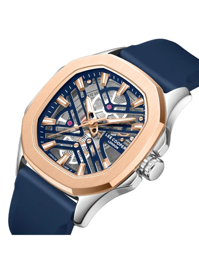 Lee Cooper  Men's Silicone Analog Watch LC08254.599 - 28 mm for Men | Best Price UAE