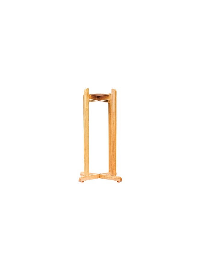 New Wave Enviro Natural Wood Water Dispenser Floor Stand, Natural Wood Finish, Easy Assembly with included hardware - Image 1