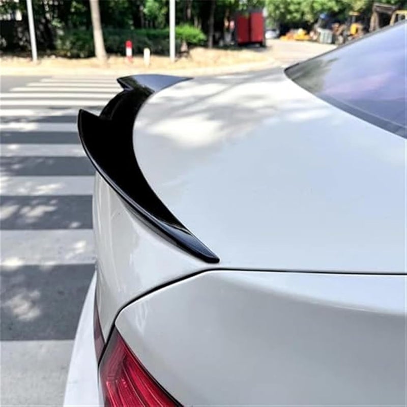 QASULER Gloss Black Rear Bumper Spoiler for 5 Series F10 and M4 - Image 2