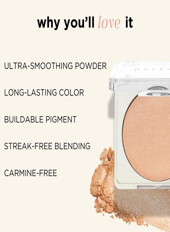 HALEYS Smoothing Highlighter Powder, Re-fract, Illuminating, Lightweight, Non-Caking, Smooths, Blurs, Long lasting, Nourishing & Skin-Softening, Infused with Spherical Powder, Macadamia Oil, V+CF - Image 2