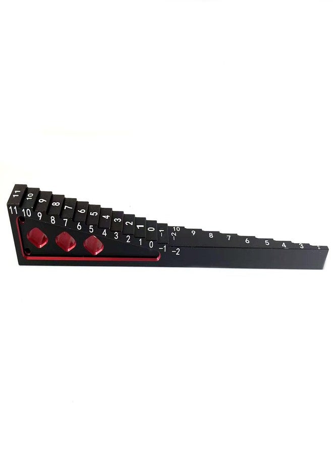 Hobbymall RC Car Ride Height Gauge Aluminum Alloy RC Height Measuring Ruler Accurate Measurement Tool for 1/8 1/10 RC Car - Image 5