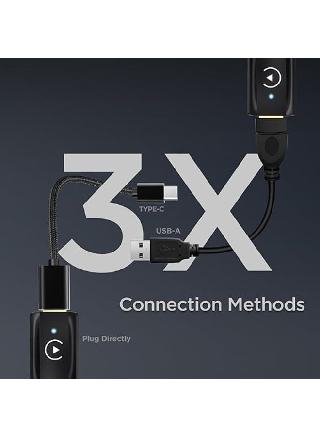 موصل لاسلكي لكار بلاي – دونجل CarPlay متوافق مع iPhone iOS 12+ – مناسب للسيارات الأصلية 2017 وما بعده - Image 3