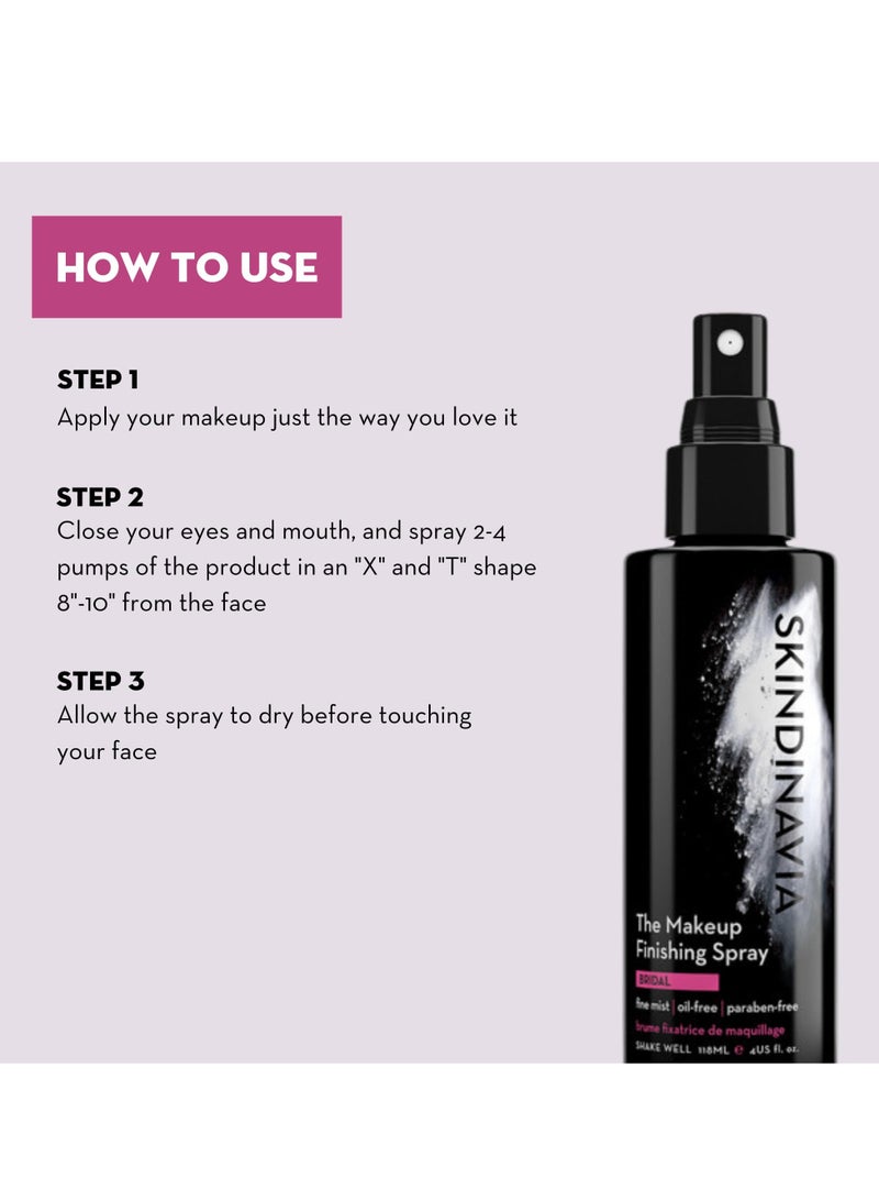 Skindinavia The Makeup Finishing Spray, Oil Control, 4 Fluid Ounce - Image 3