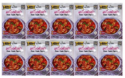Lobo Tom Yum Soup Mix Spicy 30 Gram Pack of 10