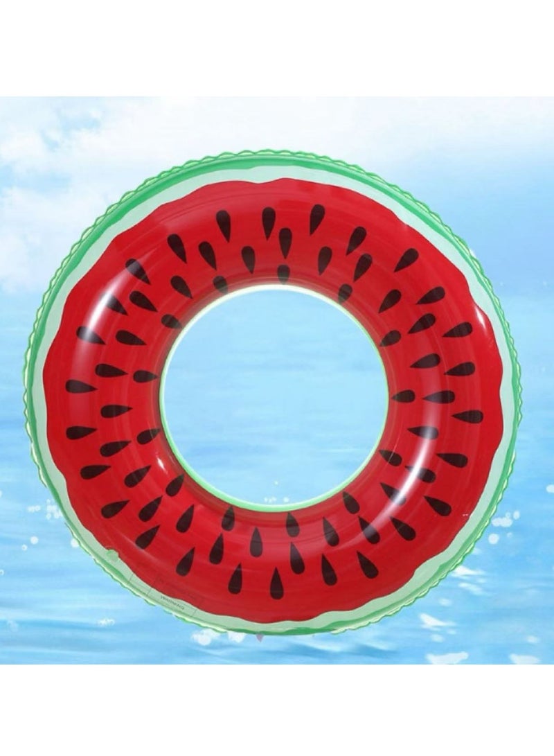 Swiming Ring for Kids & Adults Swim Tubes Fruit Inflatable Pool Floats PVC Pool Tube Rings Swim Tubes Floaties Toys for Beach Party,Swimming,Water Park(60#)  - Image 1