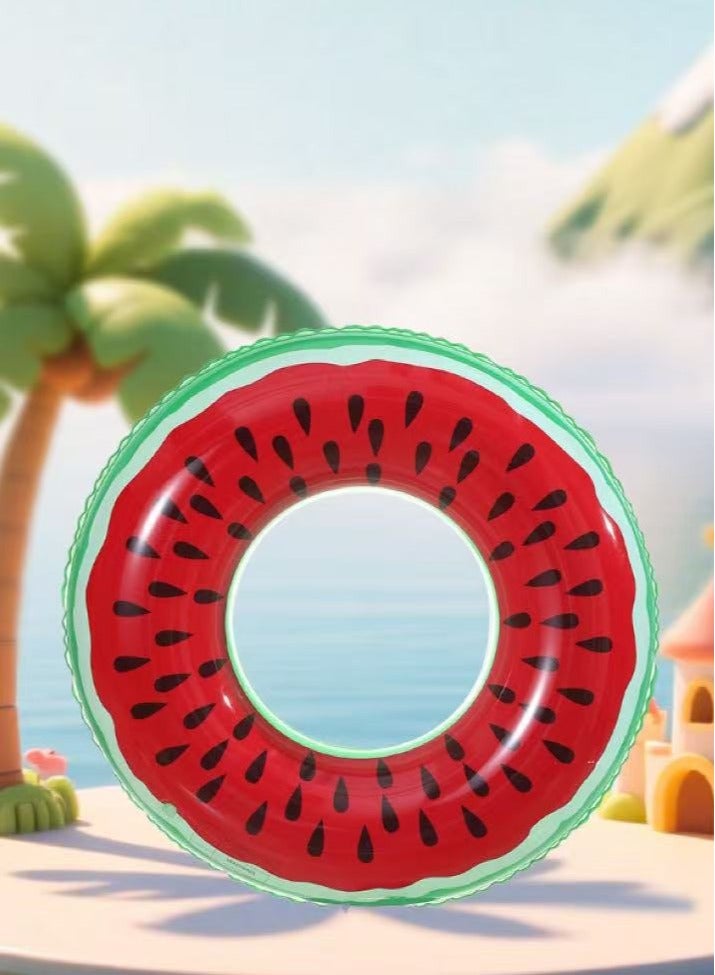 Swiming Ring for Kids & Adults Swim Tubes Fruit Inflatable Pool Floats PVC Pool Tube Rings Swim Tubes Floaties Toys for Beach Party,Swimming,Water Park(60#)  - Image 2