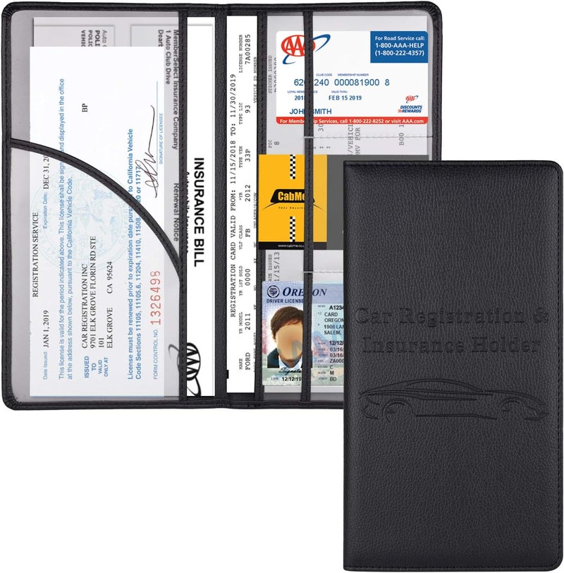 Cacturism Car Registration and Insurance Holder - Image 1