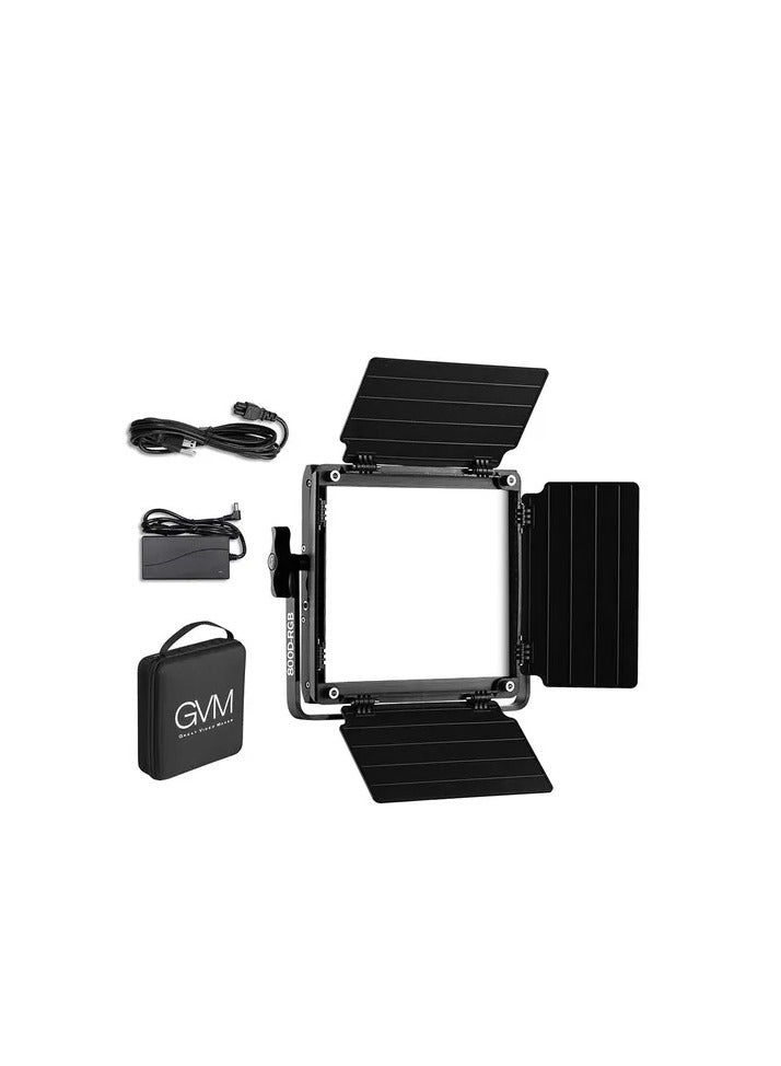 GVM Great Video Maker GVM 800D-RGB / 800D-RGB II Studio Light – RGB + Bi-Color LED Video Panel with Adjustable 3200K–5600K, CRI 97+, App Control, FX Lighting Effects for Photography & Content Creation - Image 5