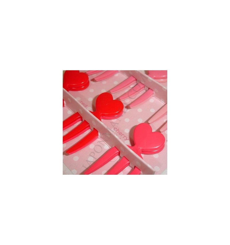 Japonmania Heart Fork Pick 12P P-2869 - Image 2