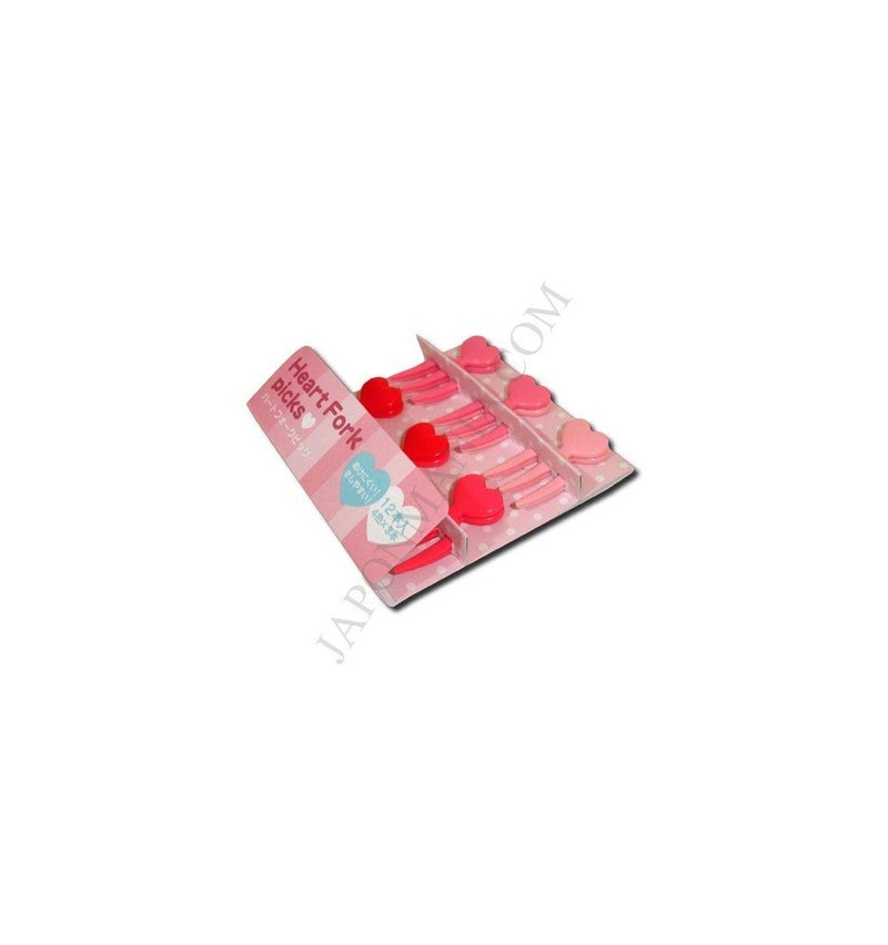 Japonmania Heart Fork Pick 12P P-2869 - Image 1