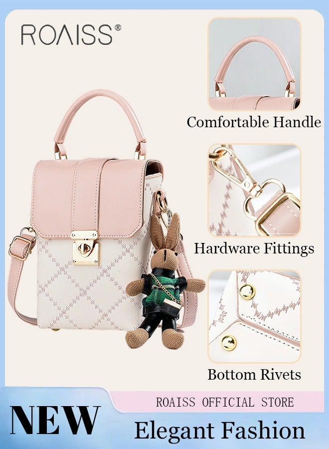 roaiss Vintage Mini Square Bag  Stylish and Versatile Smooth Zipper Large Capacity Quality Inside - Image 2