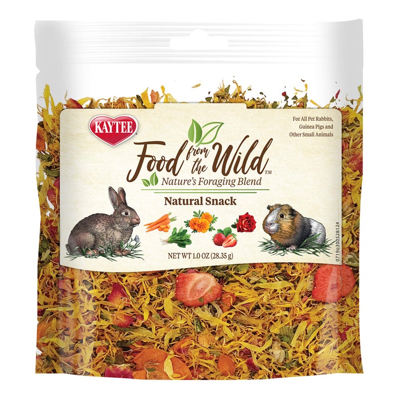 Kaytee Food from The Wild Natural Snack for Pet Rabbits, Guinea Pigs And Other Small Animals, 1 Ounce - Image 1